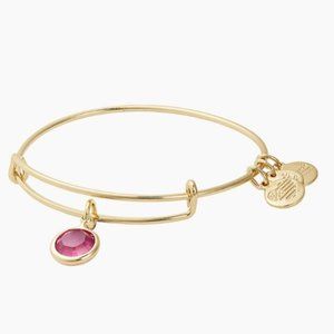 ALEX AND ANI Swarovski Birthstone Bangle